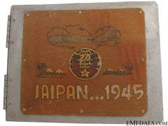 Wwii 20Th Usaf Saipan Bomber Log Book Cover