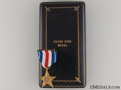 Wwii American Silver Star - Numbered & Cased
