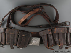 Wwii Army (Heer) Ammunition Belt With Buckle