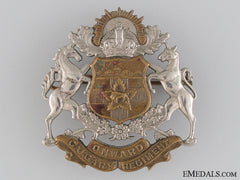 Wwii Calgary Regiment (Tank) Cap Badge