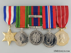 Wwii Canadian Medal Group To The Royal Canadian Ordnance Corps