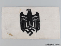 Wwii Civilian In Service To The Army Armband