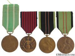 Four Belgian Wwii Medals 1940-1945
