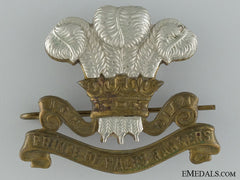 Wwii Prince Of Wales Rangers (Peterborough Regiment) (Mg) Cap Badge