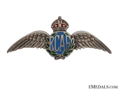 Wwii Rcaf Silver Pin