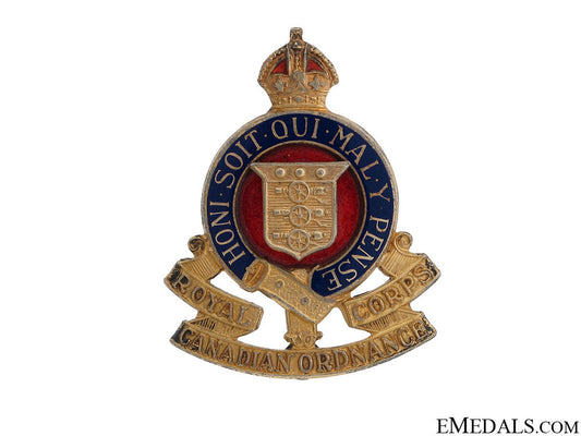 wwii_royal_canadian_ordnance_corps_pin_by_birks_wwii_royal_canad_51e0620270ed7