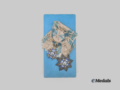 Serbia, Kingdom. An Order of St. Sava, I Class Grand Cross, by Huguenin Freres & Co, c.1930