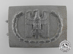 A 1938 Pattern Red Cross Enlisted Man's Belt Buckle By Overhoff & Cie, Ludenscheid