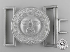 A German Justice Official's Belt Buckle, Type Ii By F.w. Assmann & Söhne; Published