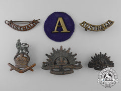 Six First War Australian Badges & Insignia