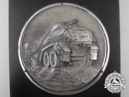 a1940_h.k.p._paderborn_armoured_car_award_plaque_x_383