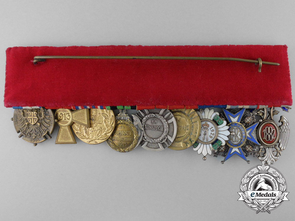 a_first_war_serbian_officer’s_medal_bar_of_nine_x_422