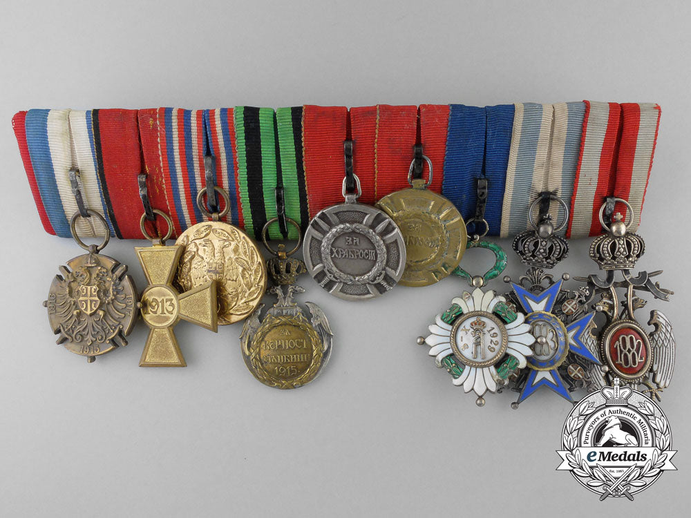 a_first_war_serbian_officer’s_medal_bar_of_nine_x_423