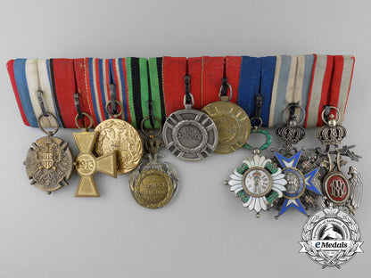 a_first_war_serbian_officer’s_medal_bar_of_nine_x_423