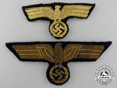 Two Kriegsmarine Officer’s Eagles