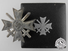 Germany, Wehrmacht. A War Merit Cross I Class With Swords, By C.e. Juncker
