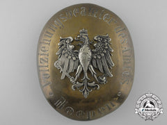 A Prussian Identify Badge Of The Hunting Enforcement/Game Warden Officer