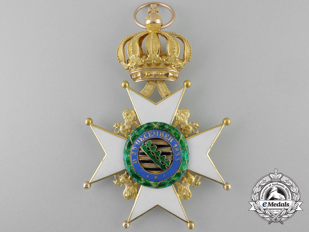 a_saxe-_ernestine_house_order_in_gold;_grand_cross_set_of_insignia_x_855