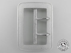 A Custom Official's Two-Prong Open-Claw Belt Buckle By F.w. Assmann; Published