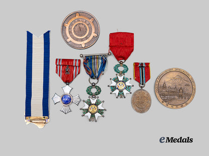 romania,_kingdom;_japan,_imperial._an_extensive_group_to_romanian_diplomat_george_stoicescue,_stationed_in_japan,1930s_e_medals__e_u24564_30