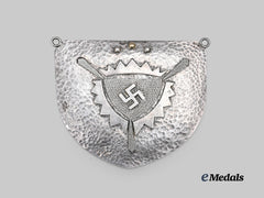 Germany, Third Reich. An Aviation Gorget in Silver