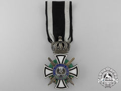 A Prussian House Order Of Hohenzollern With Swords; Knight's Cross By Wagner