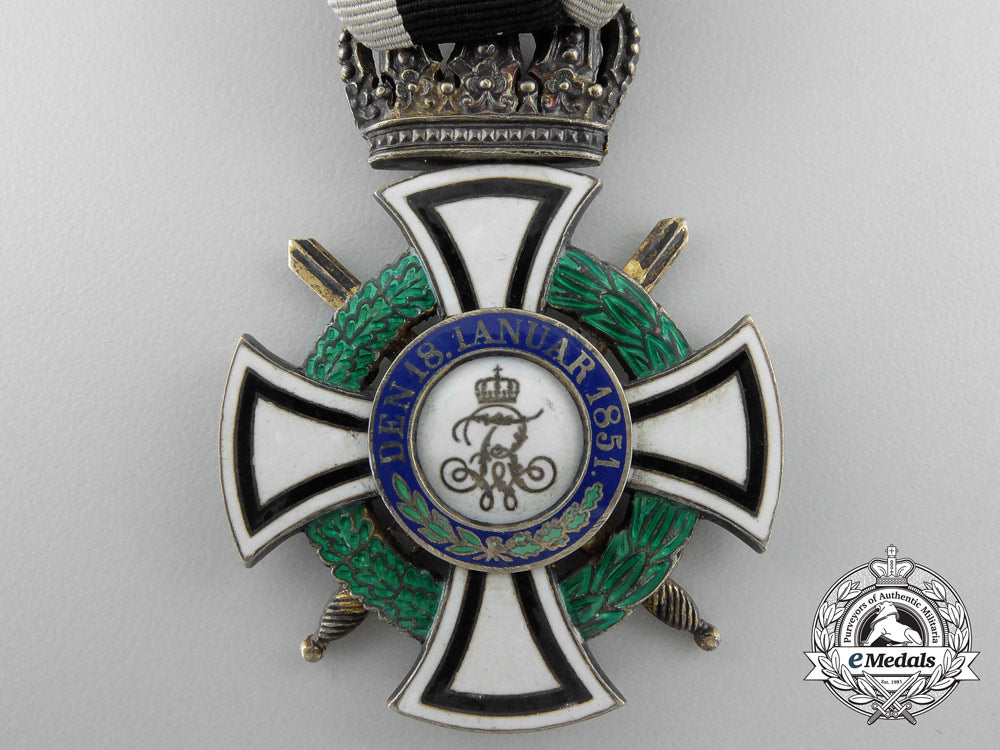 a_prussian_house_order_of_hohenzollern_with_swords;_knight's_cross_by_wagner_y_061