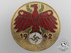 An Svb State Shooting Association Award; Bore Rifle Badge