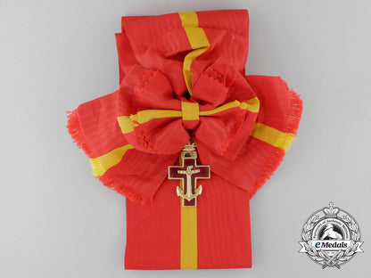 a_spanish_order_of_naval_merit_with_red_distinction;_grand_cross_set_y_382