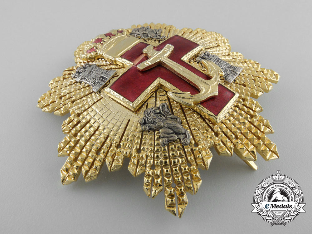 a_spanish_order_of_naval_merit_with_red_distinction;_grand_cross_set_y_386
