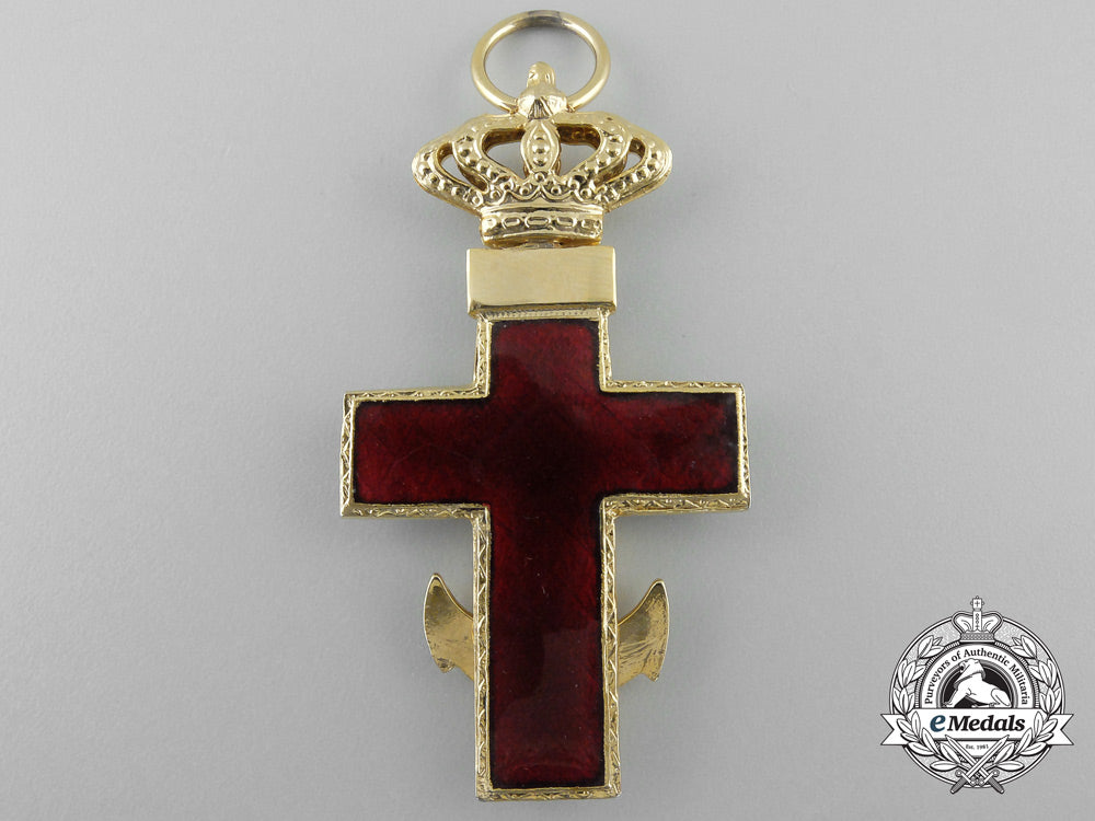 a_spanish_order_of_naval_merit_with_red_distinction;_grand_cross_set_y_389