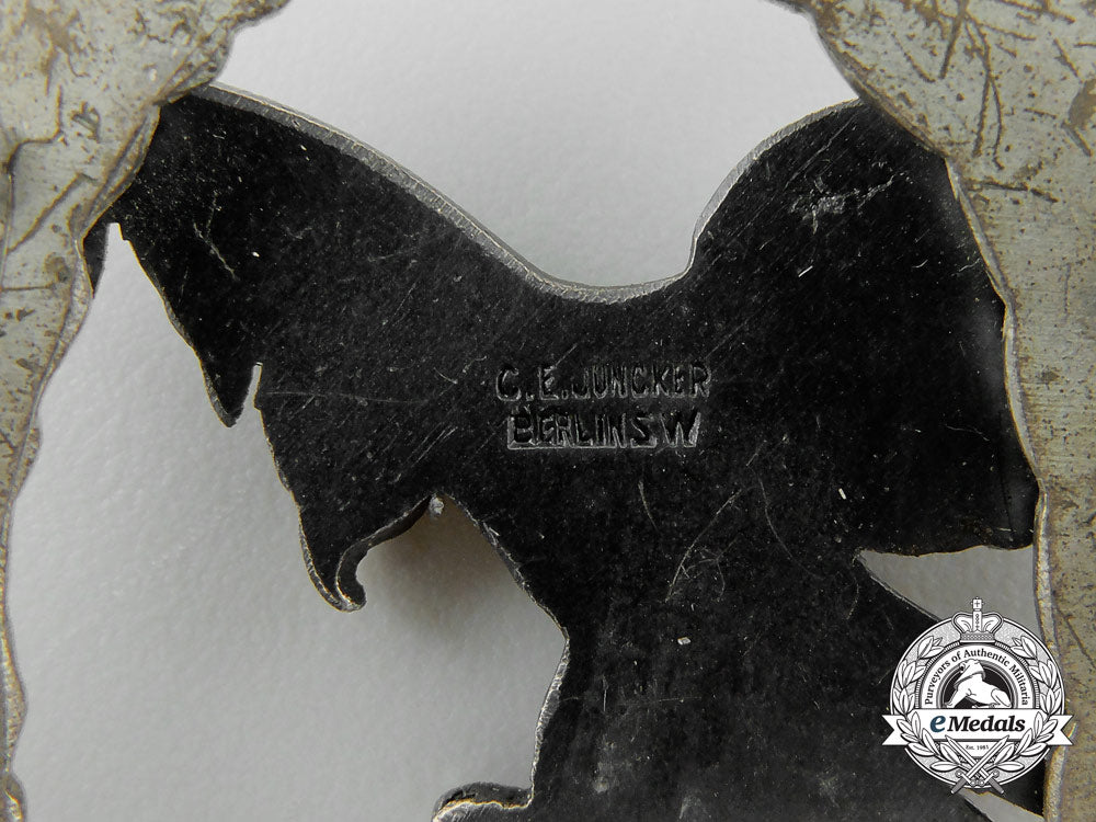 an_early_luftwaffe_observer’s_badge_by_juncker;“_thin_wreath”_version_y_421