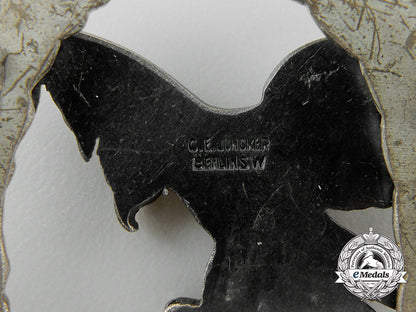 an_early_luftwaffe_observer’s_badge_by_juncker;“_thin_wreath”_version_y_421