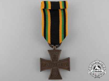 a_saxe-_coburg-_gotha_eckernförde1849_campaign_cross;_bronze_grade_y_509