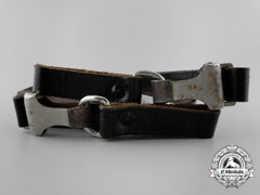 A German Black Shoulder Strap By Franke & Co., Lüdenscheid