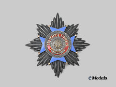 Braunschweig, Duchy. A Rare Order of Henry the Lion, Grand Cross Breast Star, by Friedrich Siebrecht