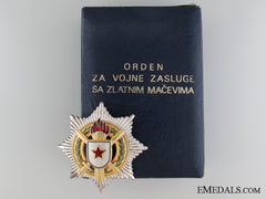 Yugoslavian Order For Military Merit 1952-1991