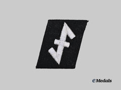 Germany, SS. A Mint 23rd SS Volunteer Panzergrenadier Division Nederland Volunteer’s Collar Tab