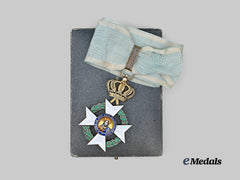 Greece, Kingdom. An Order of the Redeemer, III Class in Case, by Huguenin