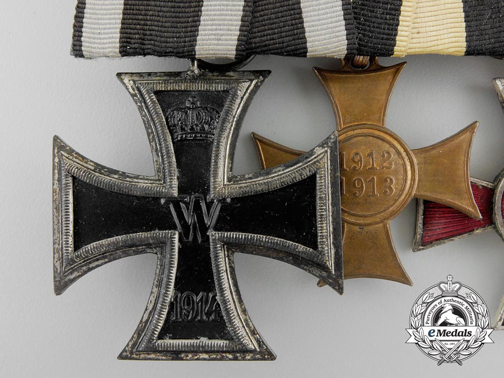a_first_war_iron_cross_medal_group;_marked_wilhelm_deumer_z_058
