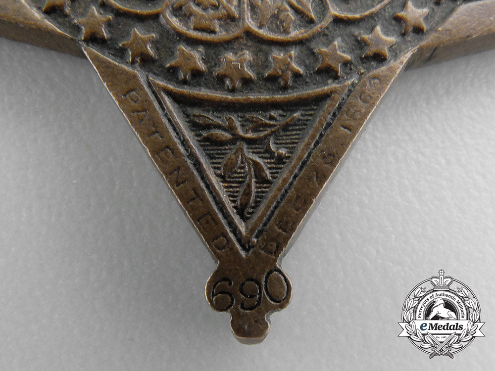 an_american_union_grand_army_of_the_republic_veteran's_medal;_numbered_z_186