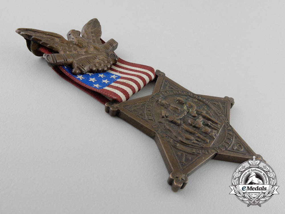 an_american_union_grand_army_of_the_republic_veteran's_medal;_numbered_z_188