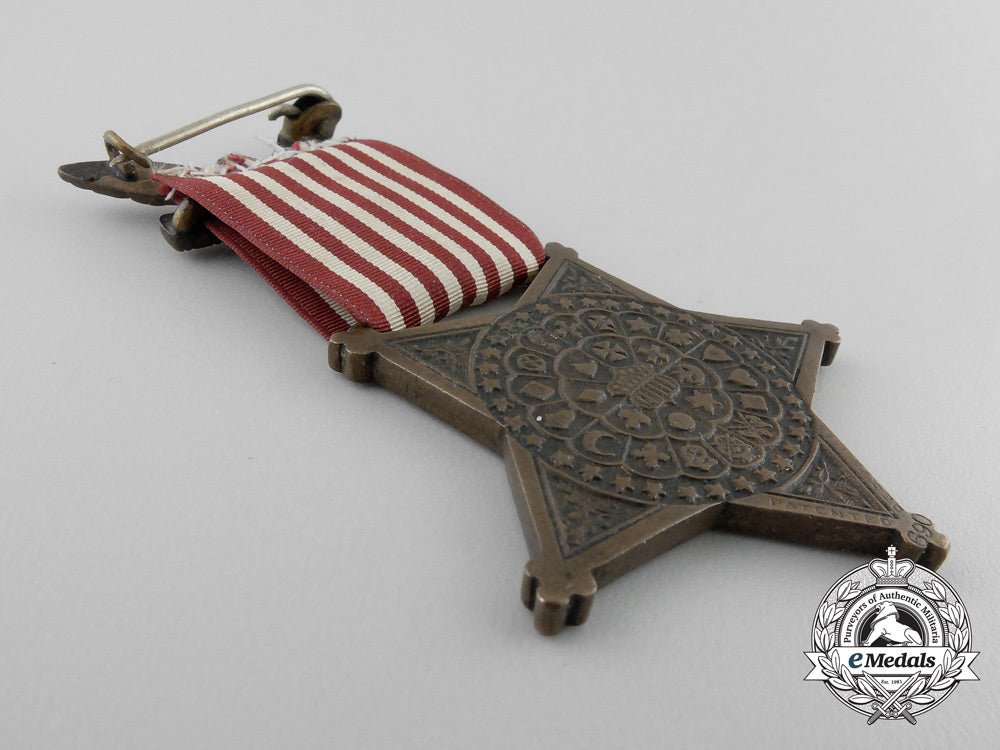 an_american_union_grand_army_of_the_republic_veteran's_medal;_numbered_z_189