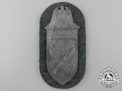 An Army Issued Narvik Campaign Shield