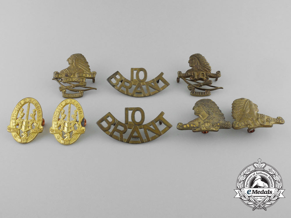 a_lot_of_eight_canadian2_nd-10_th_dragoons_insignia_z_426
