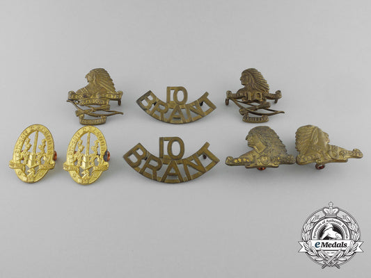 a_lot_of_eight_canadian2_nd-10_th_dragoons_insignia_z_426