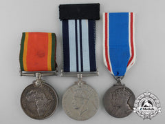 Three British Medals And Awards