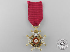 A Fine Miniature Order Of The Bath In Gold