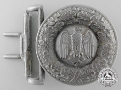 An Army (Heer) Afrika Korps Officer's Belt Buckle