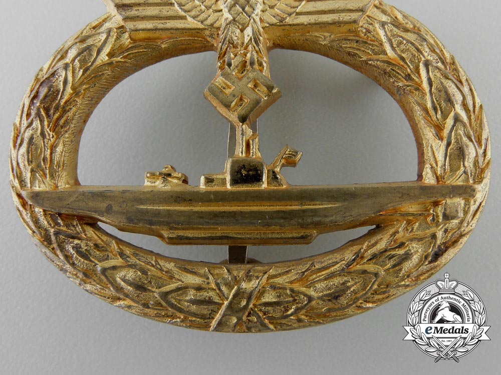 a_kriegsmarine_submarine_badge_by_c.e._juncker_z_880